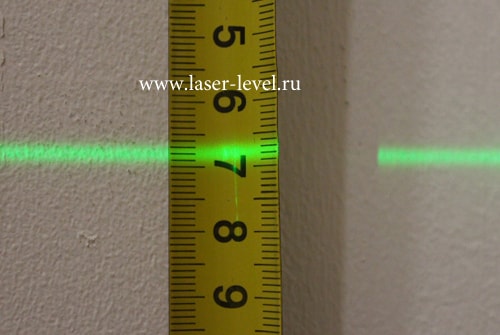 Clubiona 3D Green - толщина линии на 10 метрах
