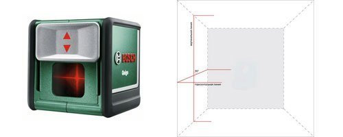 Обзор лазерного уровня Bosch Quigo 2