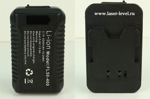 Перезаряжаемый аккумулятор от лазерного уровня Firecore F504T-XG.