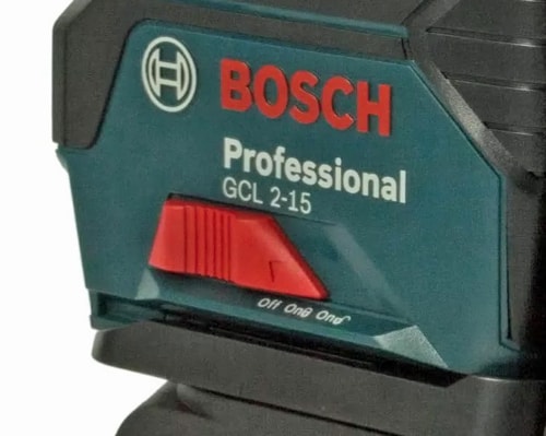 Bosch GCL 2-15 многопозиционный тумблер