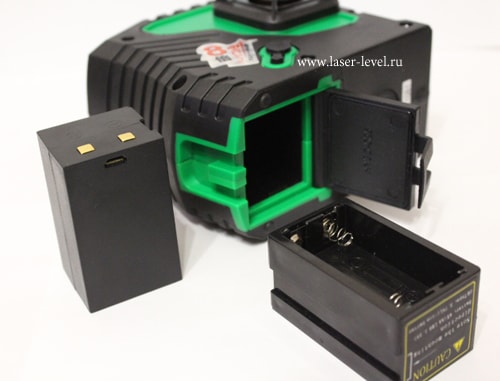 Clubiona 3D Green - батарейный отсек, кейс, аккумулятор