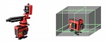 Обзор лазерного нивелира SHIJING 3D 3-360 SHARP LD Green (7259)